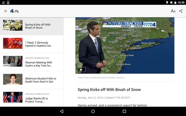 NBC 4 NY android App screenshot 0