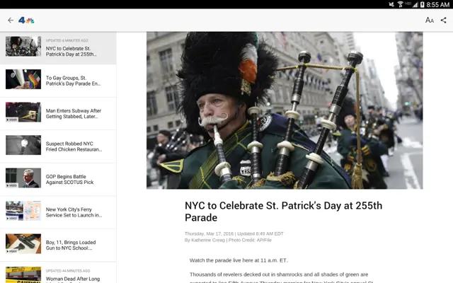 NBC 4 NY android App screenshot 5